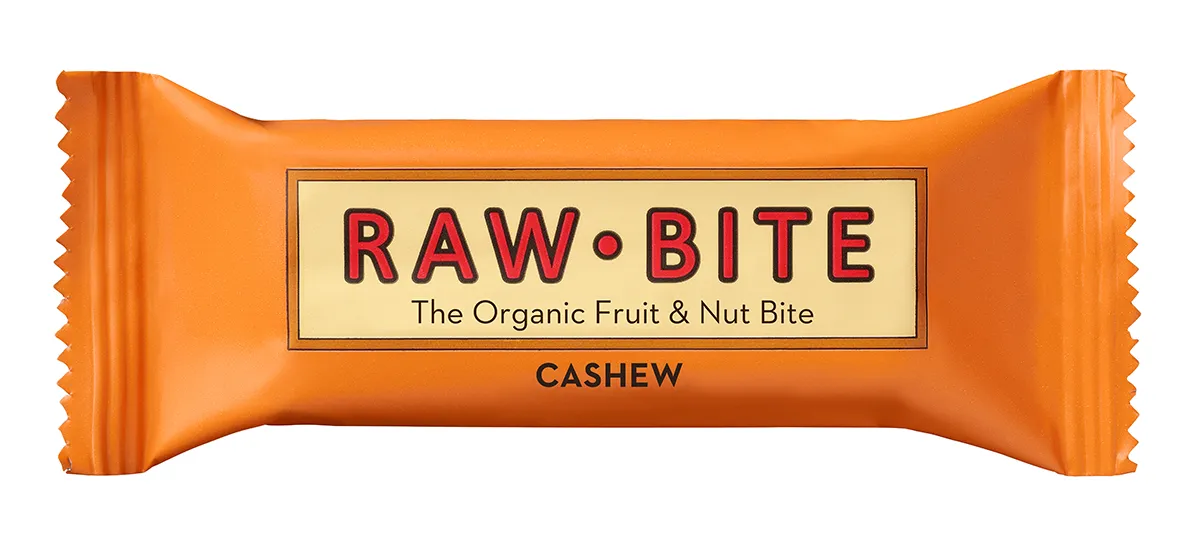 Raw Bite Barre énergétique noix de cajou bio & raw 50g